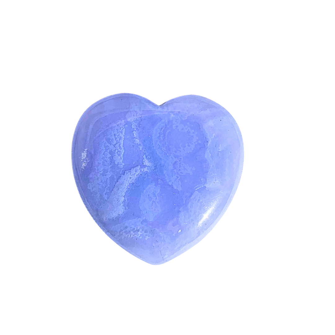 Agate, Blue Lace Hearts