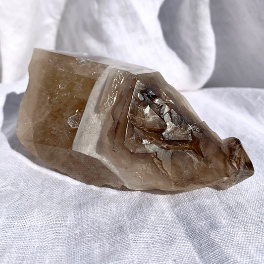 Quartz, Smokey Elestials (some with Citrine) - Large $390kg