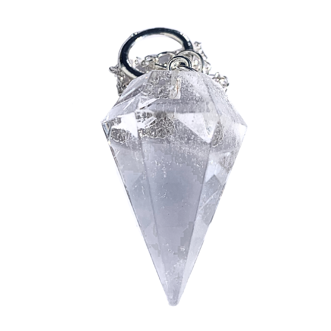 Clear Quartz Pendulum