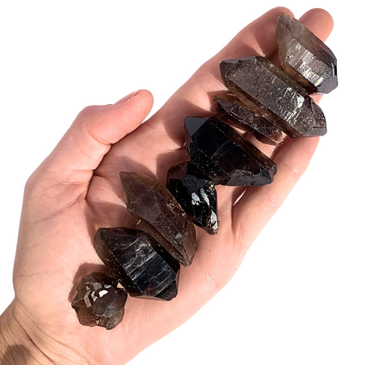 Quartz, Smokey Crystals - Double Terminated $150kg