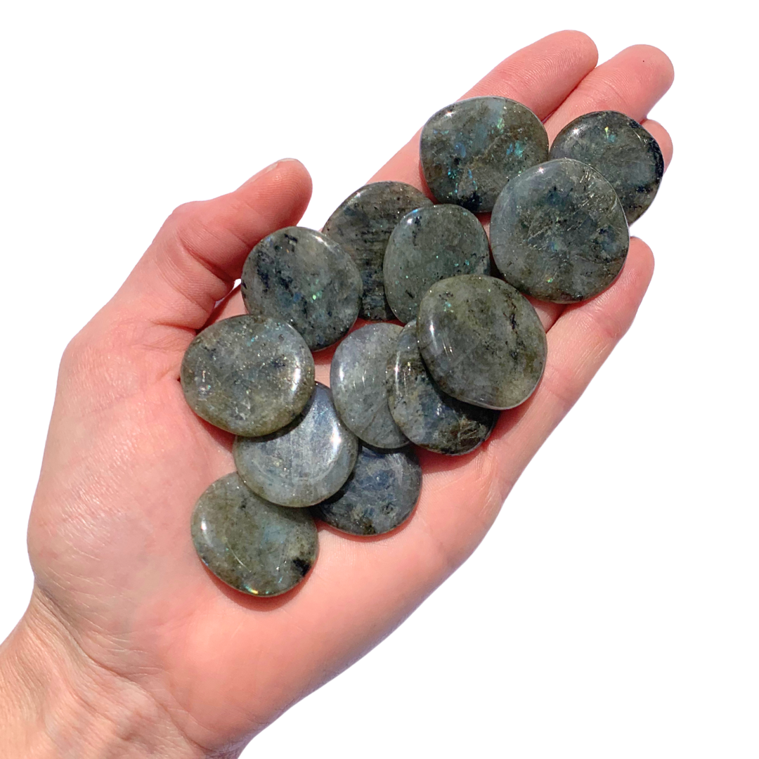 Labradorite Flatstones (Bra Buddies)
