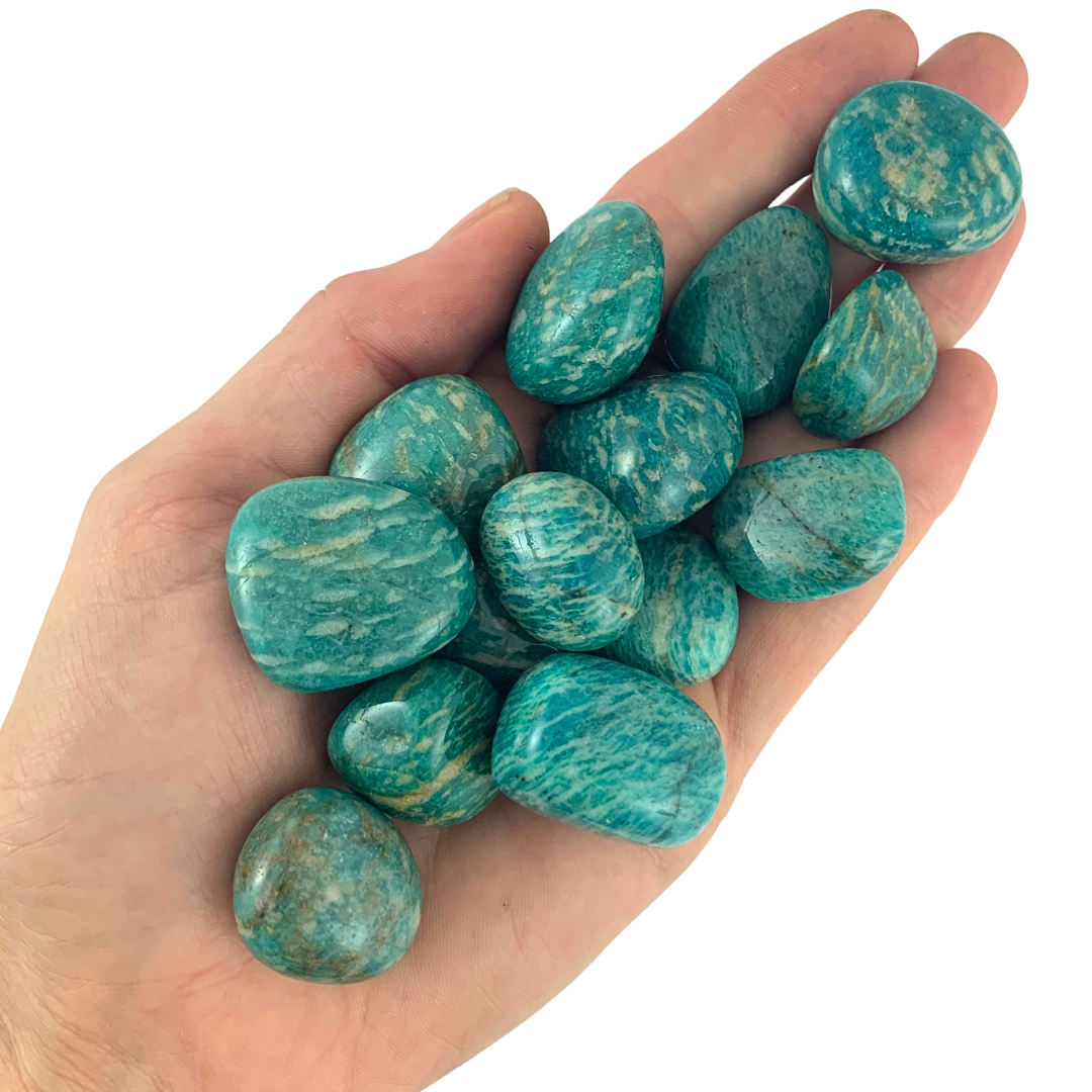 Amazonite Tumbled Stones - Russia