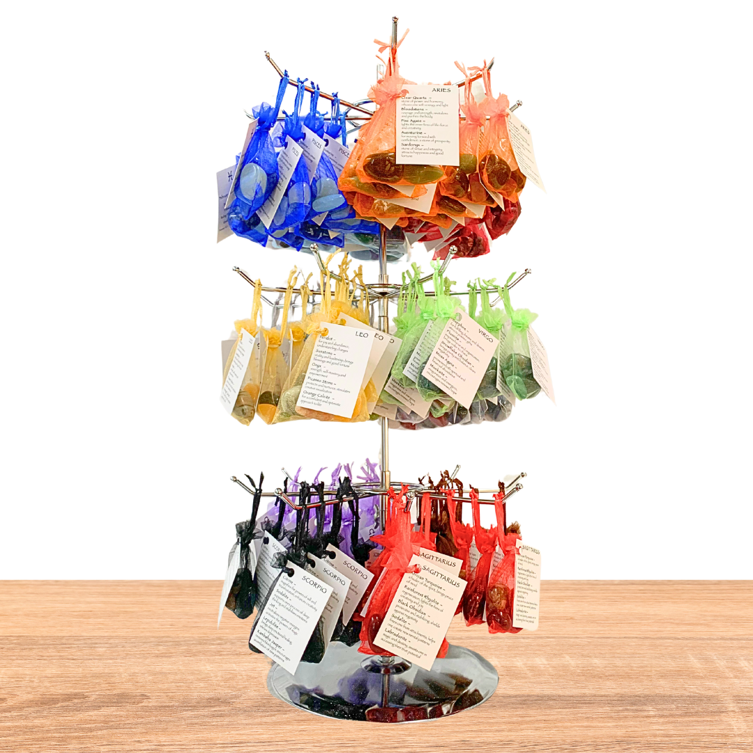 Silver Display Stand - For Crystal Kits or Jewellery Bracelets