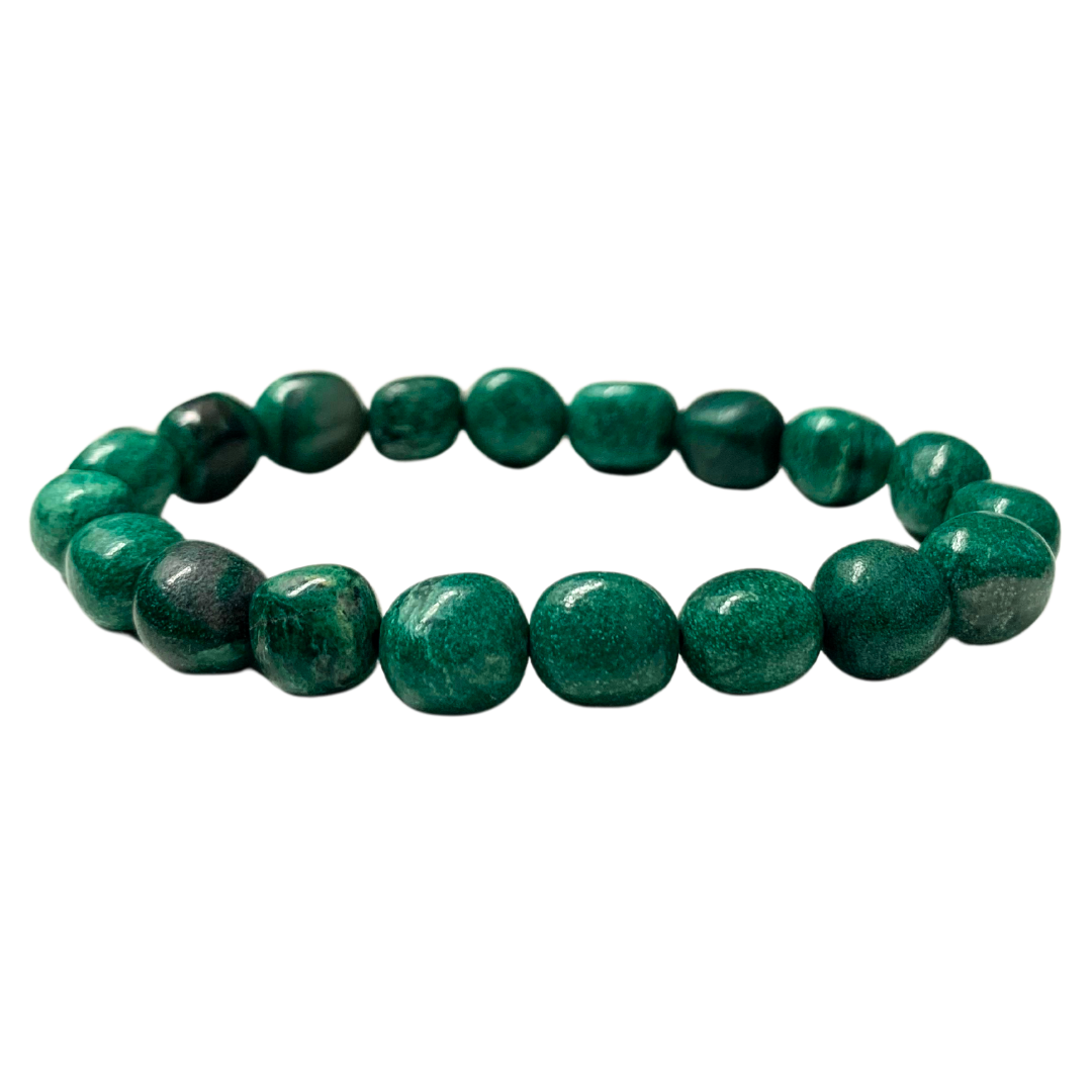 Jade, African Tumbled Stone Bracelet