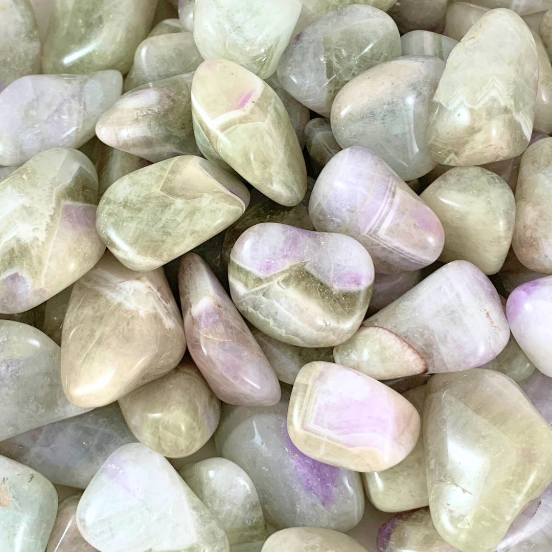 Amegreen Tumbled Stones - Rounded Free Form