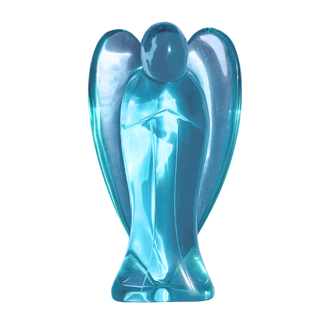 Obsidian, Light Blue Angels - Extra Large