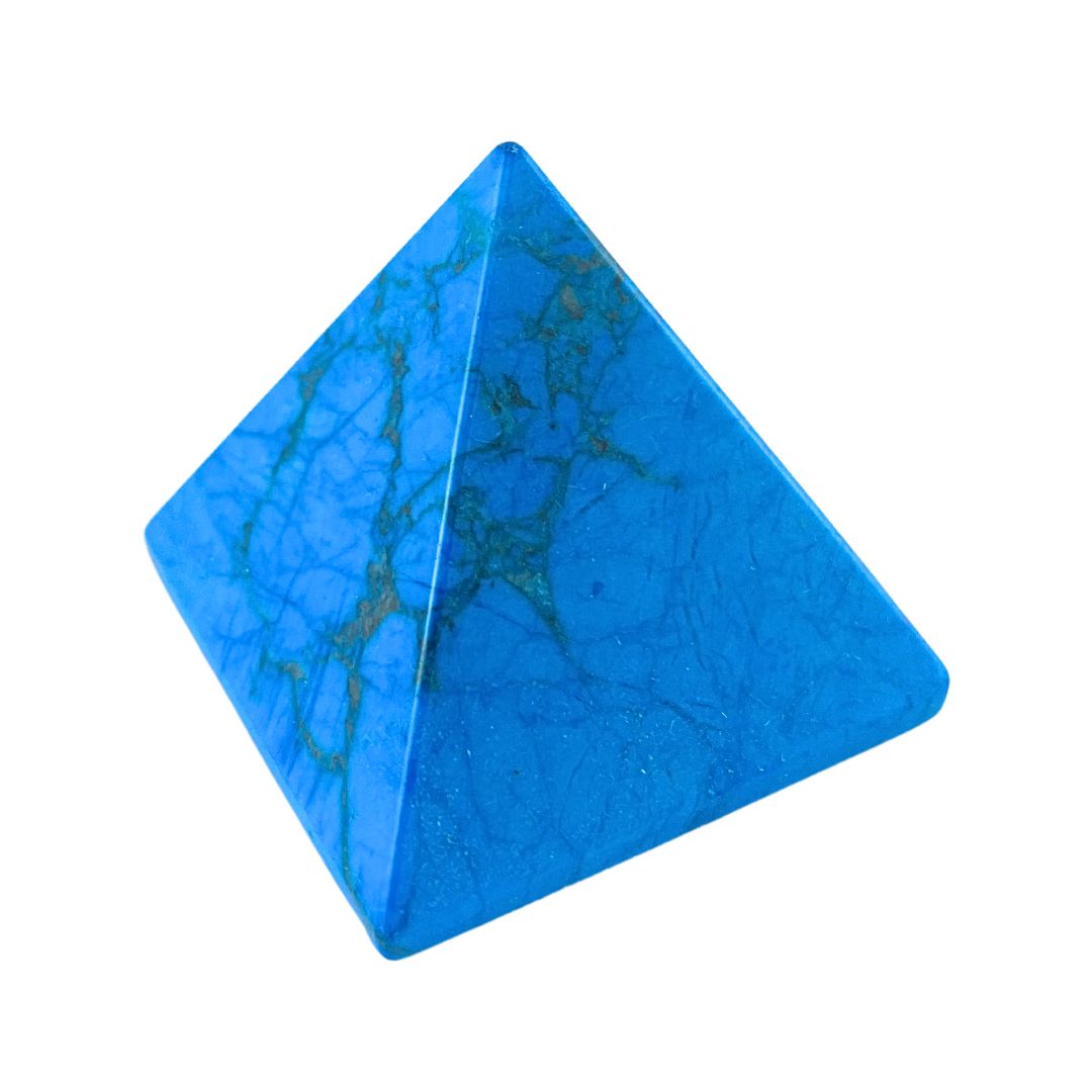 Howlite, Blue Pyramid