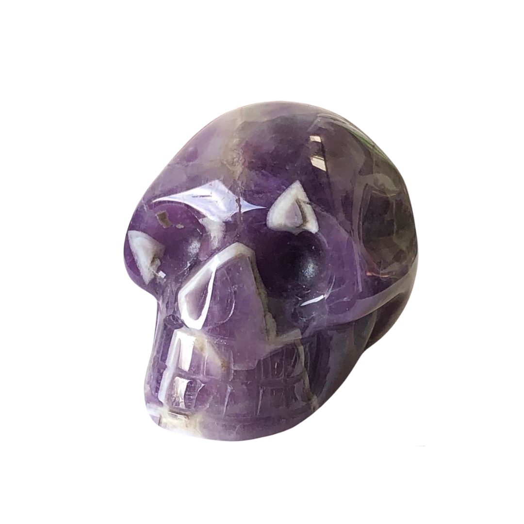 Amethyst, Chevron Skulls