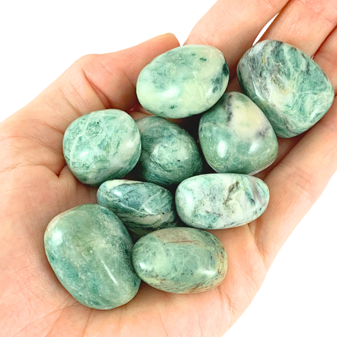 Jade, China Tumbled Stones