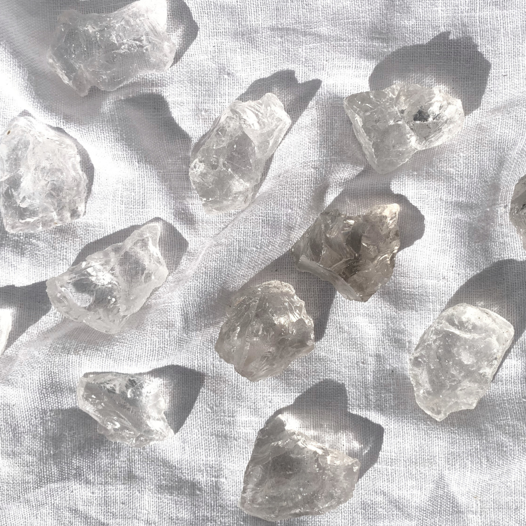 Quartz, Clear Rough Stones