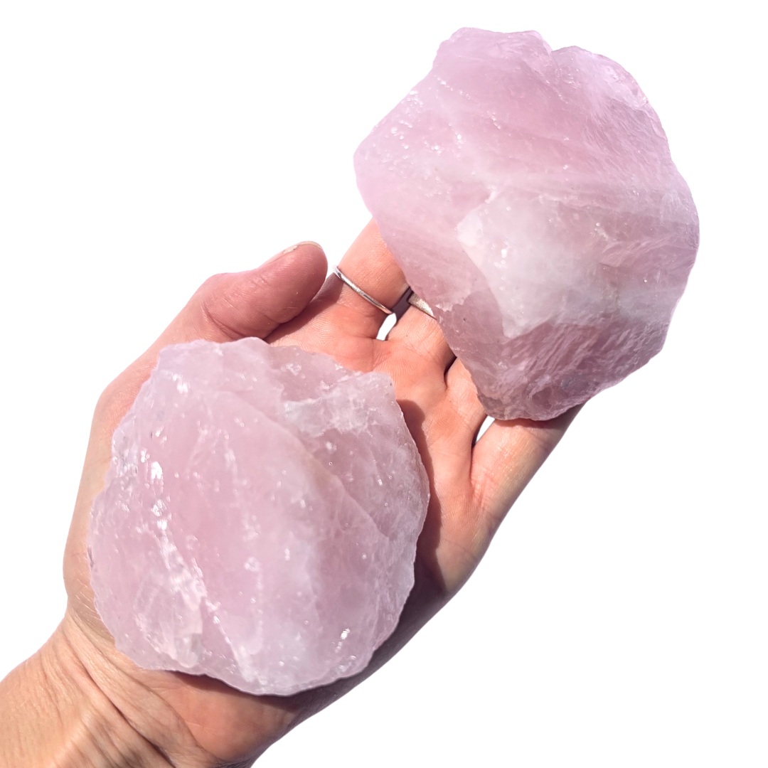 Quartz, Rose AA Grade Rough - Medium $17kg