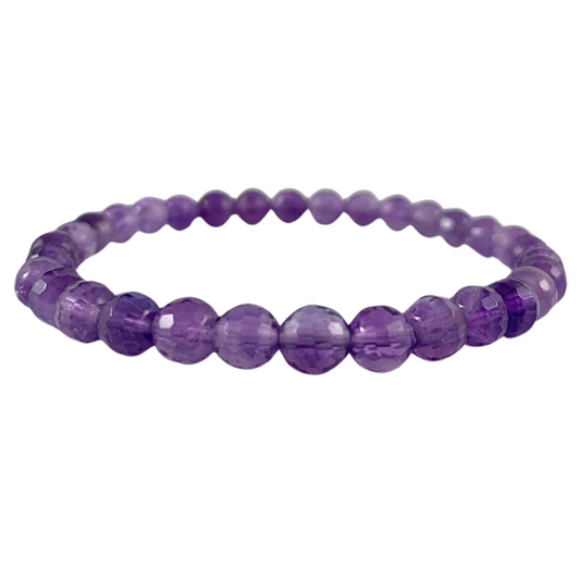 Amethyst Facetted Bracelets