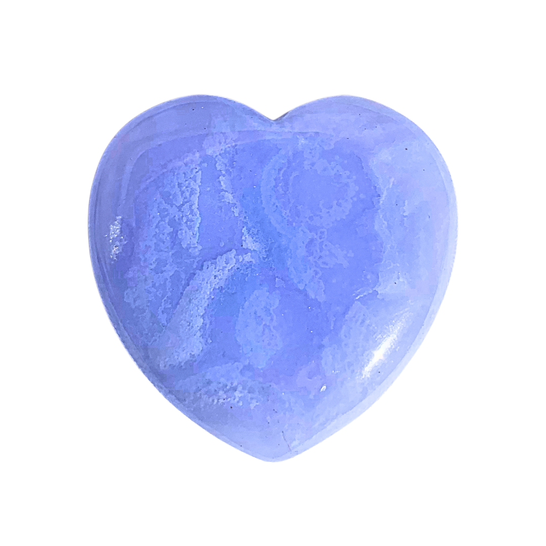 Agate, Blue Lace Hearts