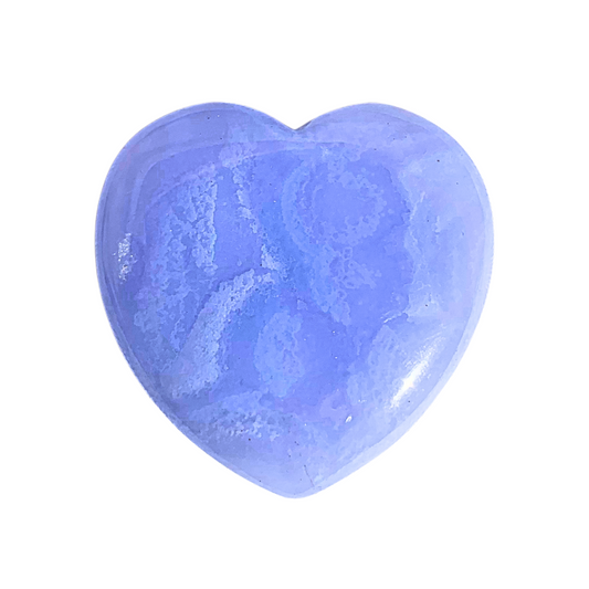 Agate, Blue Lace Hearts