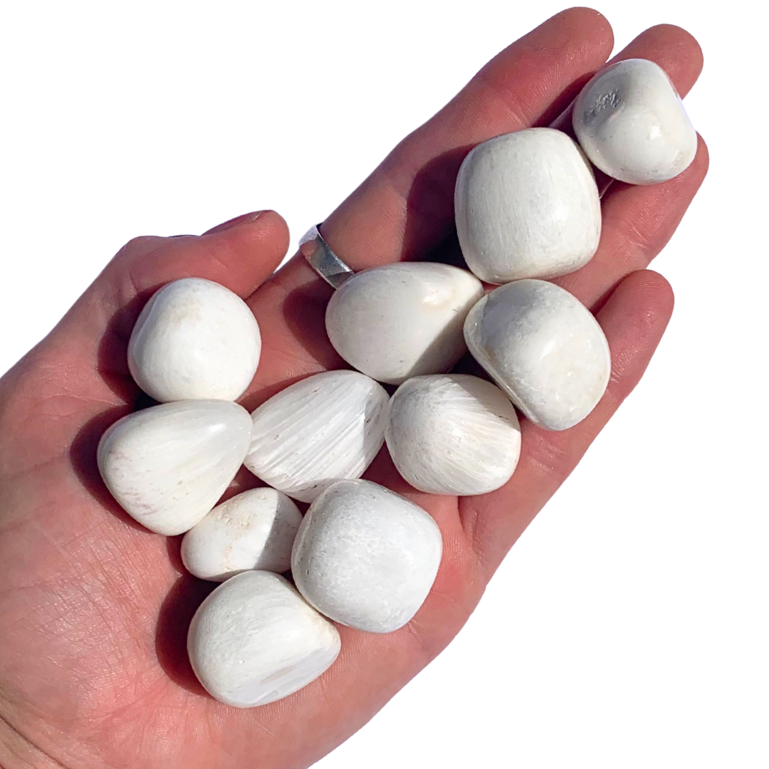 Scolecite Tumbled Stones