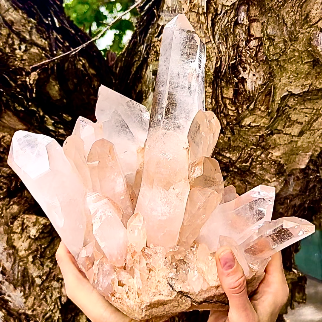 Quartz, Samadhi Cluster - Large