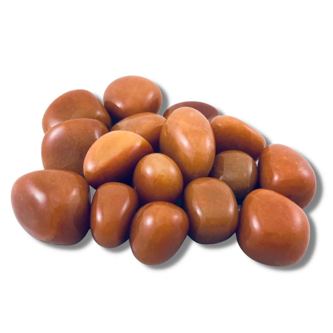 Aventurine, Orange Tumbled Stones