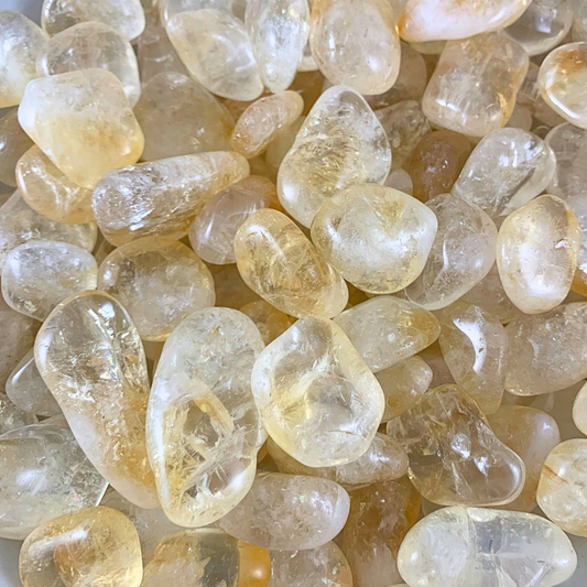 Citrine Tumbled Stones - Rounded Free Form