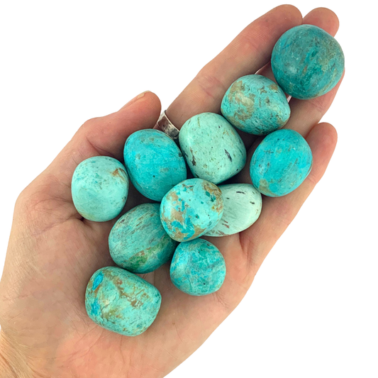 Chrysocolla Tumbled Stones - Peru