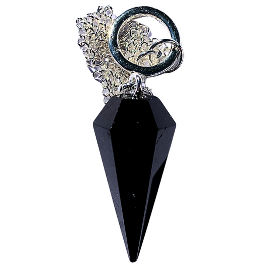 Tourmaline, Black Pendulum - Small