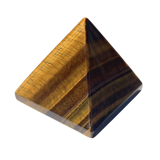 Tiger Eye, Gold Pyramids