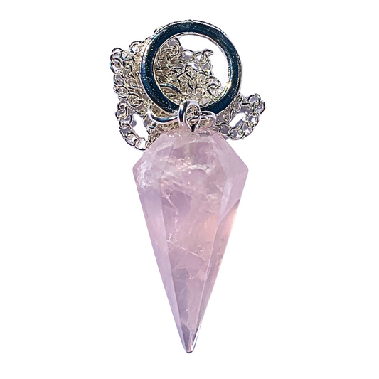 Quartz, Rose Pendulum - Small