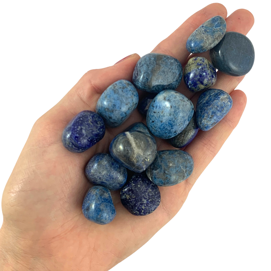 Lapis Lazuli Tumbled Stones - B Grade