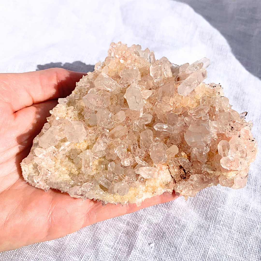 Quartz, Himalayan Samadhi - Cluster