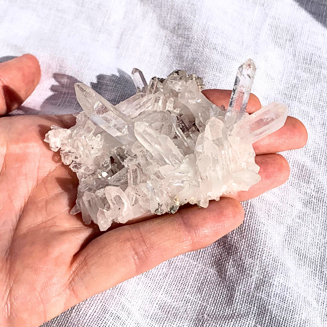 Quartz, Clear - Cluster