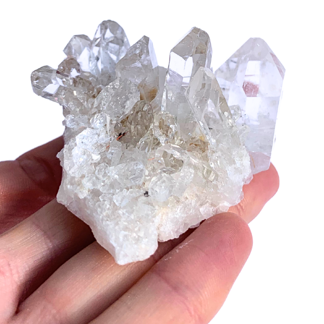 Clear Quartz AA Clusters - from $8 each