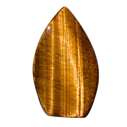Tiger Eye, Gold Flames