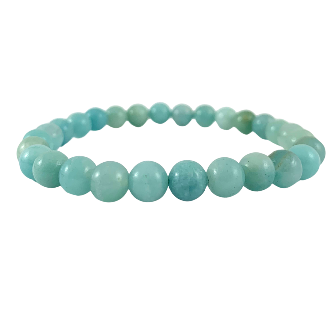 Amazonite round bead Bracelet