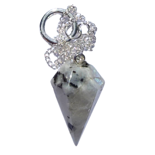 Moonstone, Rainbow Pendulums - 35mm