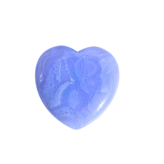 Agate, Blue Lace Hearts