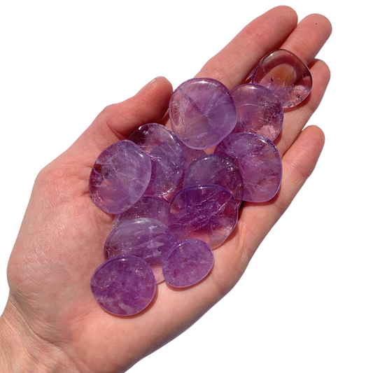 Amethyst Flatstones (Bra Buddies)
