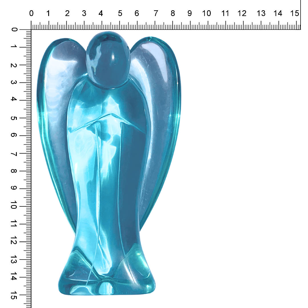 Obsidian, Light Blue Angels - Extra Large