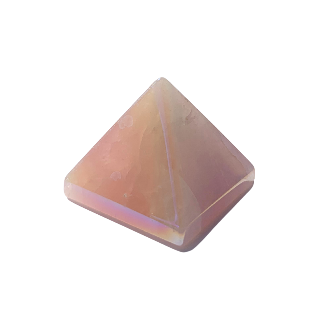Quartz, Rose Rainbow Pyramid