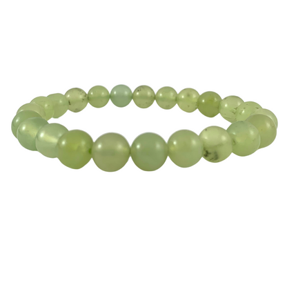 New Jade Round Bead Bracelet