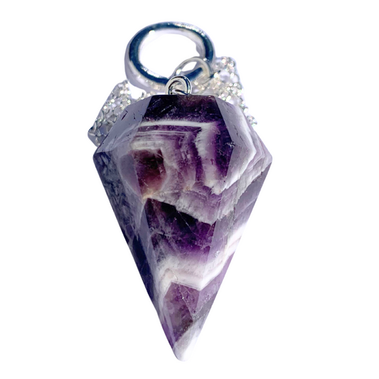 Amethyst, Chevron Pendulum