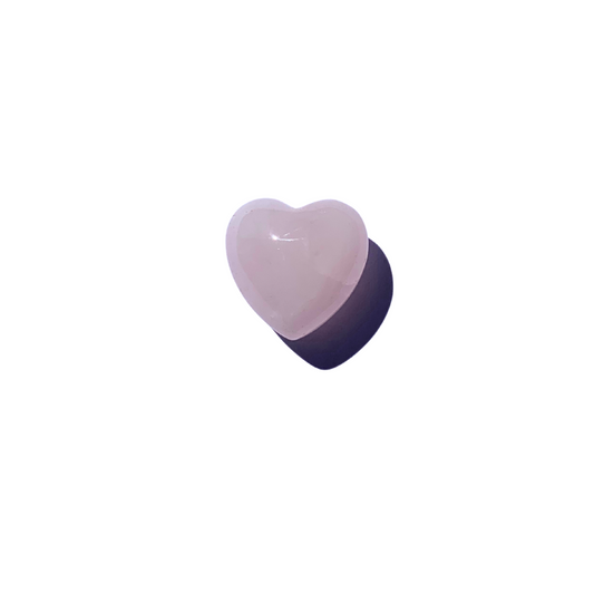 Rose Quartz Hearts - Mini