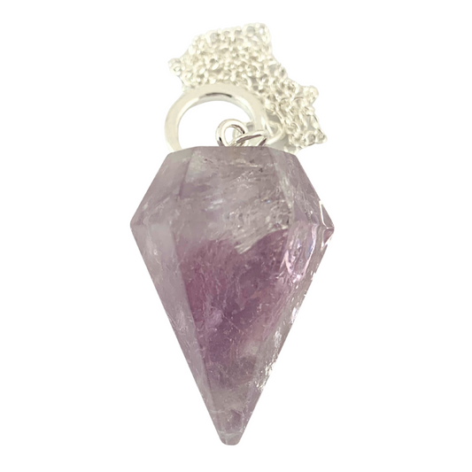 Amethyst, Light Pendulum - Small