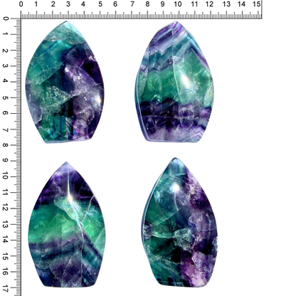 Fluorite, Rainbow Flames