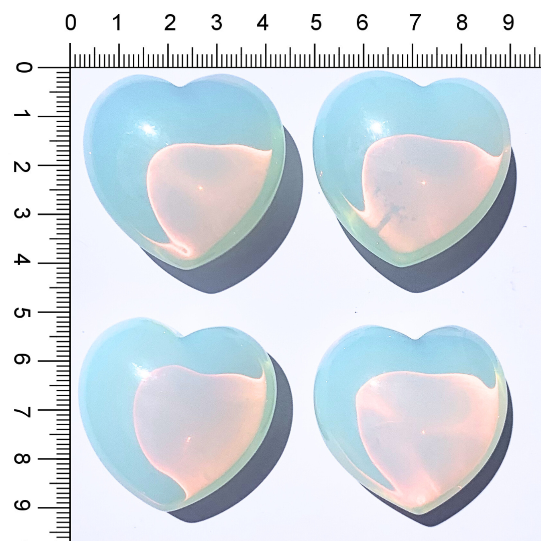 Opalite Hearts - Puff
