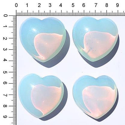 Opalite Hearts - Puff
