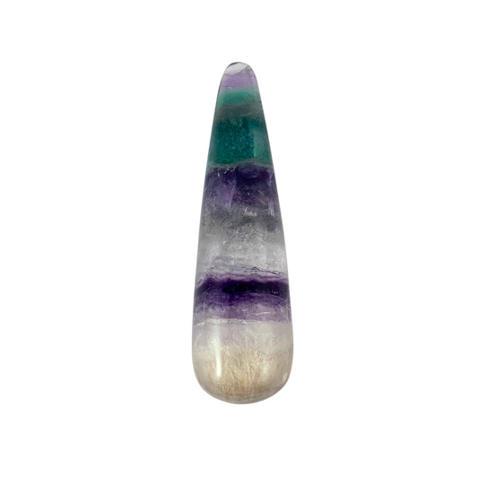 Fluorite, Rainbow Wands - Teardrop