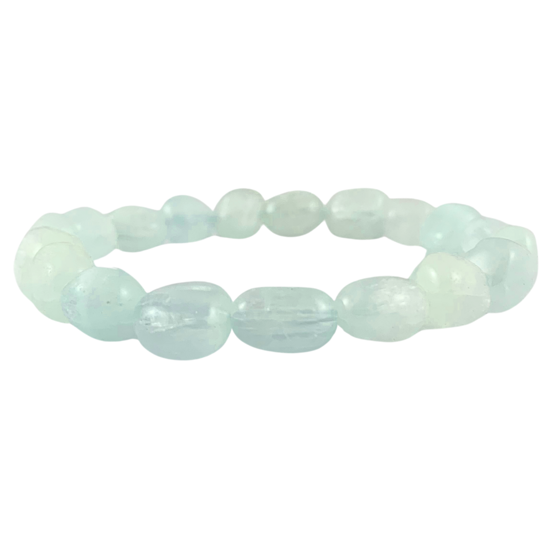 Calcite, Caribbean Tumbled Stone Bracelet