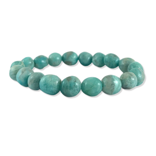 Amazonite Tumbled Stone Bracelet