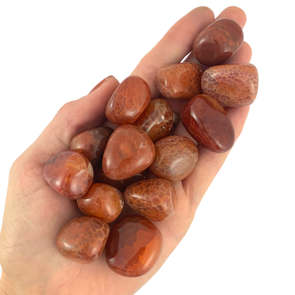 Agate, Fire Tumbled Stones