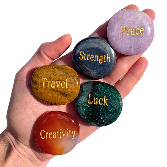 Gemstones with Words