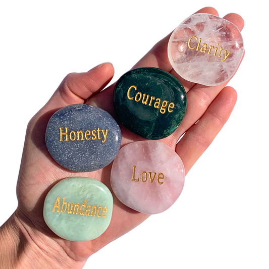 Gemstones with Words